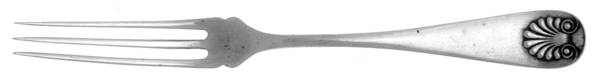 Shell (Sterling, 1890) Strawberry Fork