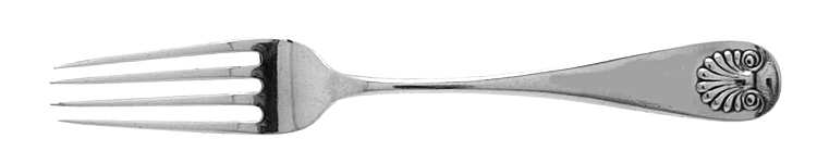 Shell (Sterling, 1890) Fork