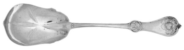 Strawberry (Coin, 1874) Small Solid Berry/Casserole Spoon