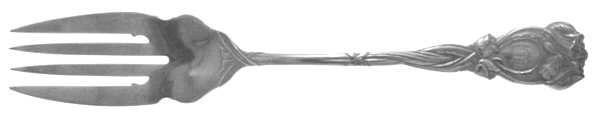 Tulip (Sterling, 1898) Individual Salad Fork