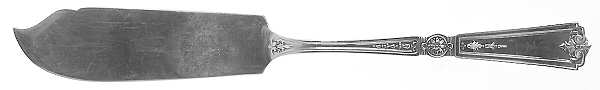 Victorian-Sheraton (Sterling) Flat Handle Master Butter Knife