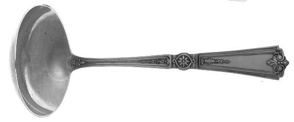 Victorian-Sheraton (Sterling) Solid Gravy Ladle