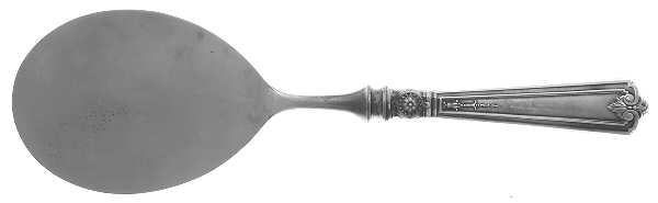 Victorian-Sheraton (Sterling) Egg Server with Silverplate Blade