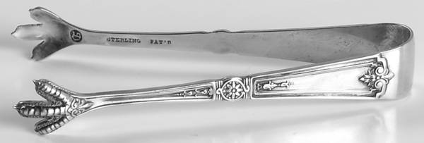 Victorian-Sheraton (Sterling) Bon Bon Tongs