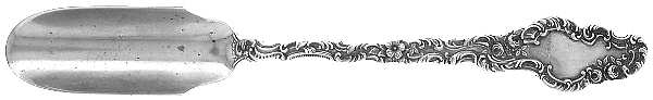 Watteau (Sterling, 1891) Solid Cheese Scoop