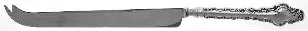 Watteau (Sterling, 1891) Hollow Handled Cheese Knife with Silverplate Blade