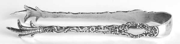 Watteau (Sterling, 1891) Small Sugar Tongs