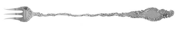 Watteau (Sterling, 1891) Lobster Fork Solid Individual