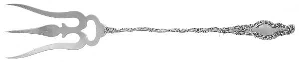 Watteau (Sterling, 1891) Large Lettuce Serving Fork
