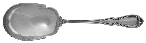 Wellington (Sterling, 1908) Solid Salad Serving Spoon