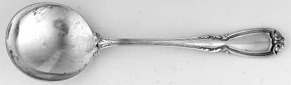 Wellington (Sterling, 1908) Round Bowl Soup Spoon (Gumbo)