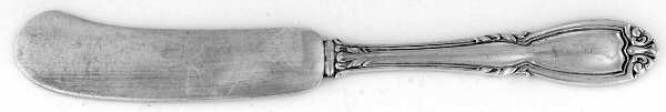 Wellington (Sterling, 1908) Flat Handle Butter Spreader