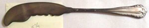 Acanthus (Sterling, 1897) Flat Handle Master Butter Knife