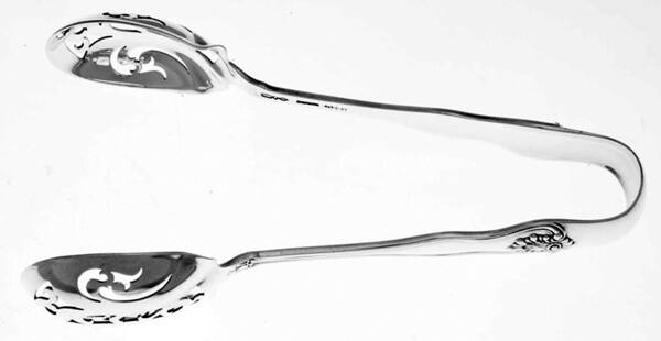 Alexandra (Sterling, 1903) Large Ice Serving Tongs