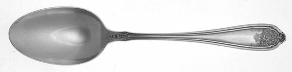 Basket of Flowers (Sterling, 1920) Dessert/Oval Soup Spoon