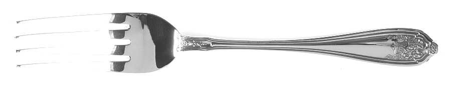 Basket of Flowers (Sterling, 1920) New Style Salad Fork