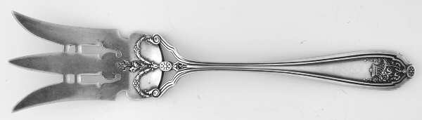 Basket of Flowers (Sterling, 1920) Small Chipped Beef Fork