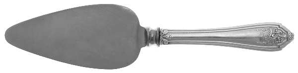 Basket of Flowers (Sterling, 1920) Cheese Server with Stainless Blade