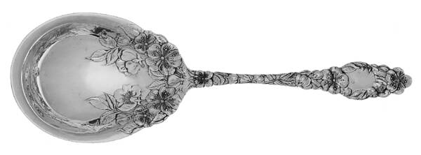 Blossom (Sterling, 1905) Large Solid Berry/Casserole Spoon