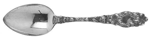 Blossom (Sterling, 1905) Dessert/Oval Soup Spoon