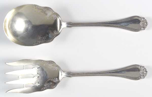 Century (Sterling, 1900) (2 Pc) Solid Salad Set