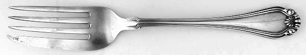 Century (Sterling, 1900) Fork-Cold Meat/Servg-Sm/Solid