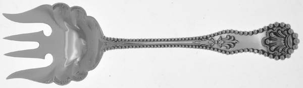 Charles II (Sterling, 1894) Large Solid Tined Sardine Serving Fork