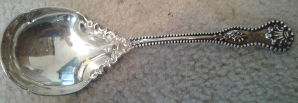 Charles II (Sterling, 1894) Small Solid Berry/Casserole Spoon