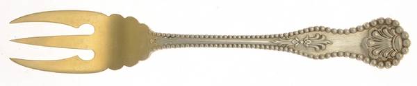 Charles II (Sterling, 1894) Individual Solid Fish Fork by Dominick & Haff
