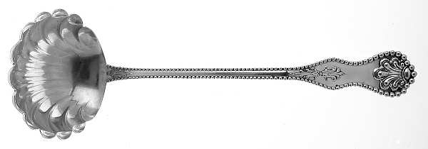 Charles II (Sterling, 1894) Oyster Ladle Solid Piece