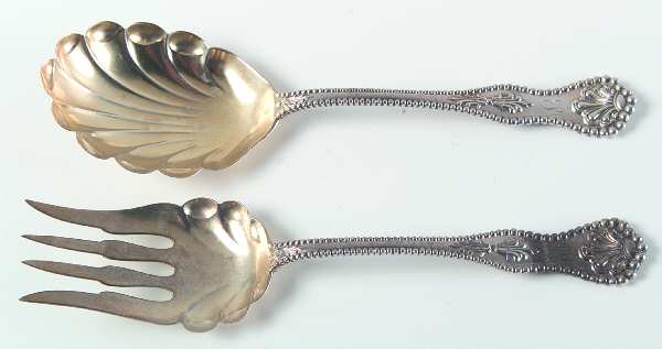 Charles II (Sterling, 1894) (2 Pc) Solid Salad Set