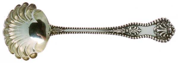 Charles II (Sterling, 1894) Large Cream Ladle, Solid Piece