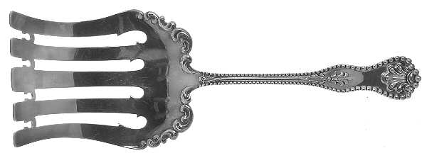 Charles II (Sterling, 1894) Solid Asparagus Server