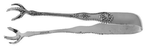 Charles II (Sterling, 1894) Large Sugar Tongs