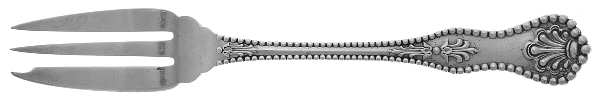 Charles II (Sterling, 1894) 3-Tine Salad Fork