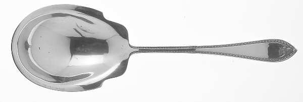 Colonial Antique (Sterling, 1923, No Monograms) Small Solid Berry/Casserole Spoon