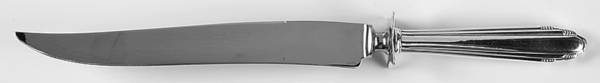 Contempora (Sterling, 1930) Large Stainless Blade Roast Carving Knife