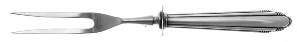 Contempora (Sterling, 1930) Small Steak Carving Fork with Stainless Prongs