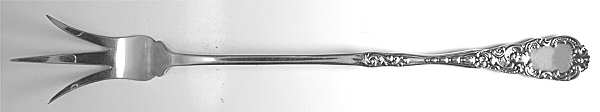 Cupid (Sterling, 1891) Large Lettuce Serving Fork