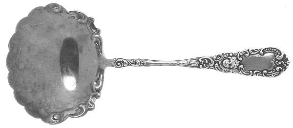 Cupid (Sterling, 1891) Solid Bon Bon Spoon