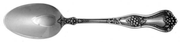 Grape (Sterling, 1895, No Monograms) Teaspoon