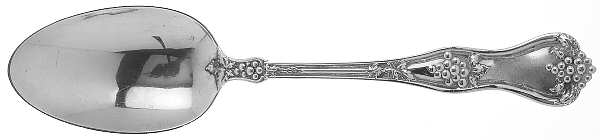 Grape (Sterling, 1895, No Monograms) Tablespoon (Serving Spoon)