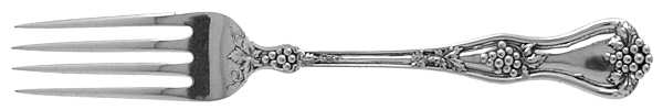 Grape (Sterling, 1895, No Monograms) Fork