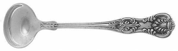 King (Sterling, 1880) Master Salt Spoon