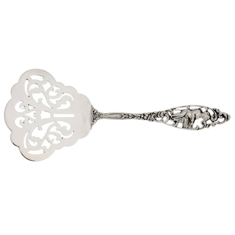 Labors of Cupid (Sterling, 1900, No Monograms) Large Cucumber Server