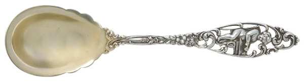 Labors of Cupid (Sterling, 1900, No Monograms) Sugar Spoon