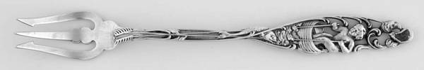Labors of Cupid (Sterling, 1900, No Monograms) Olive Fork