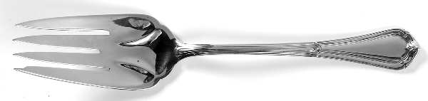La Salle (Sterling, 1928) Small Solid Cold Meat Serving Fork