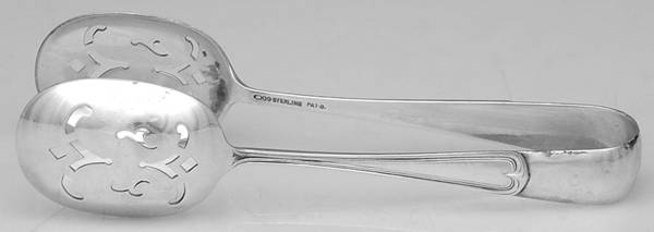 Lexington (Sterling, 1915) Large Ice Serving Tongs