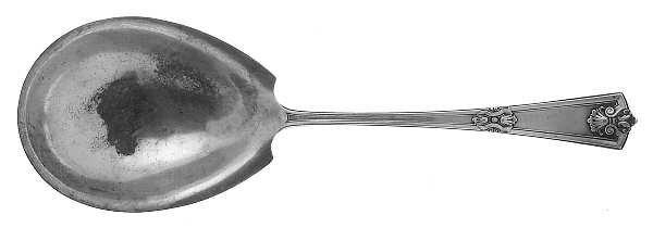 Louis XIV (Sterling, 1913) Solid Salad Serving Spoon